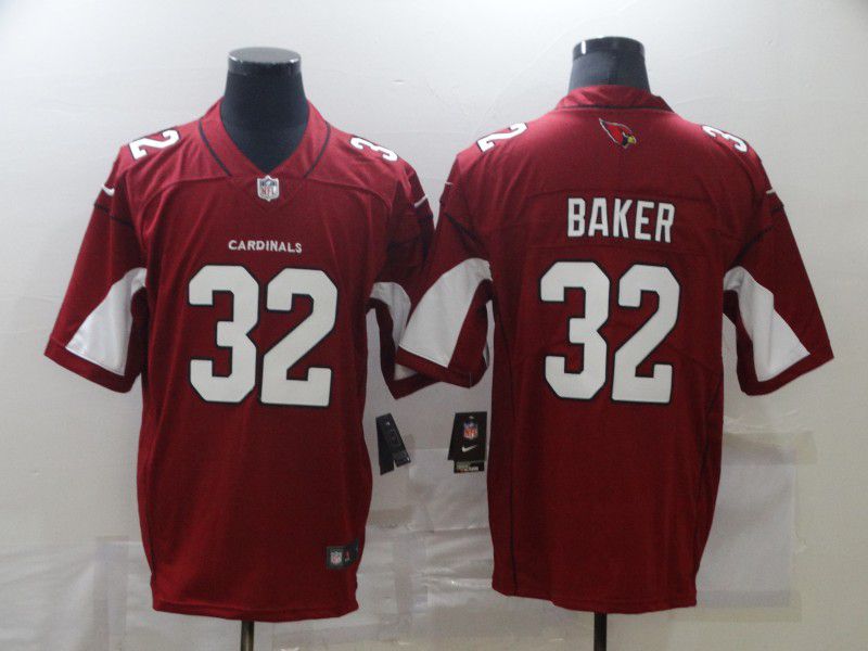 Men Arizona Cardinals #32 Baker Red Nike Limited Vapor Untouchable NFL Jerseys->philadelphia eagles->NFL Jersey